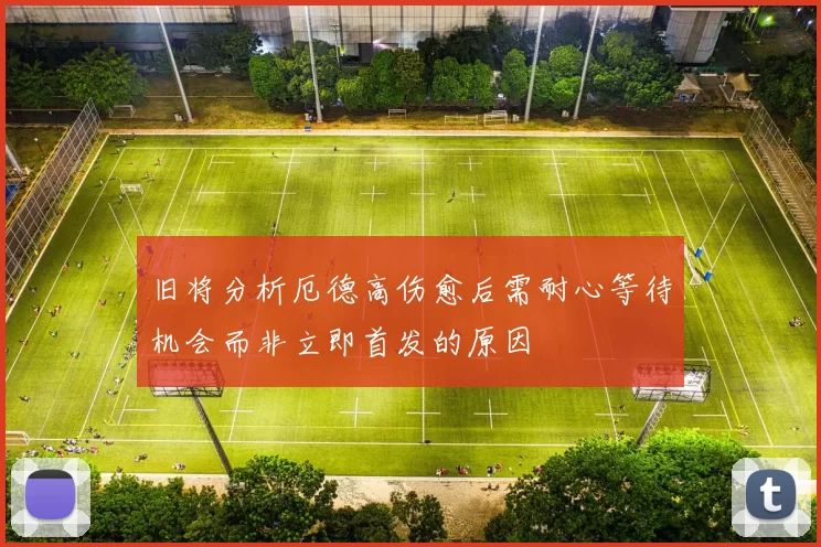 旧将分析厄德高伤愈后需耐心等待机会而非立即首发的原因